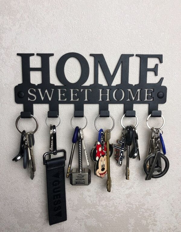 Home keys hanging